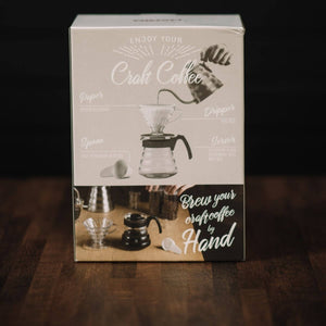 Coffee Set Portable Outdoor Travel Kit Manual Coffee Maker Gift Box with  Pour Over Coffee Kettle Coffee Grinder Cup Filter